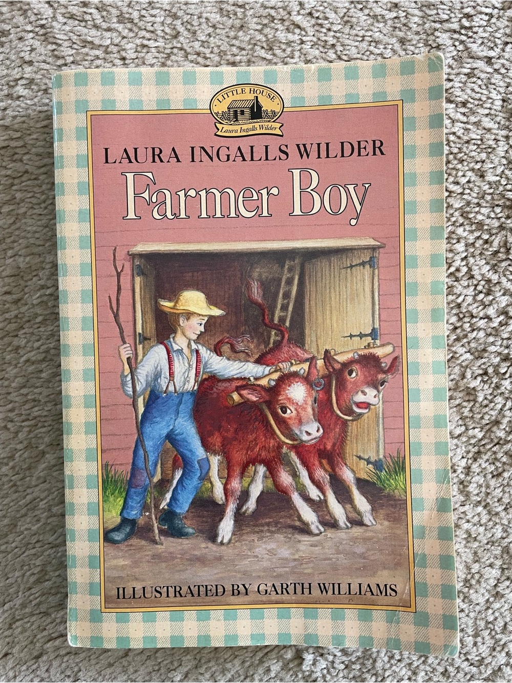 Laura Ingalls Wilder Farmer Boy soft cover